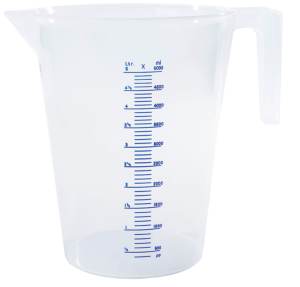 Miarka do cieczy 5l skala co 100ml i 500ml Kennedy KEN5405600K