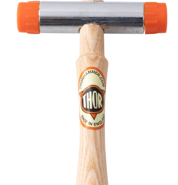 Młotek Thorex z nakładkami tworzywa sztucznego 19mm drewniana rękojeść 07-406 3/4" Thor Hammer THO5270200A THO-527-0200A