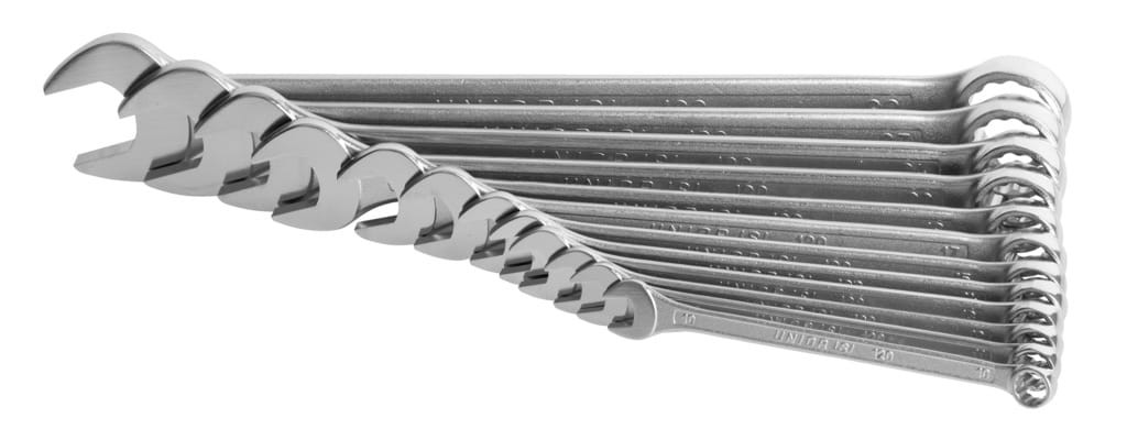 Zestaw kluczy płasko-oczkowych 10-30mm 12szt. długi w kartonie Unior (611020)