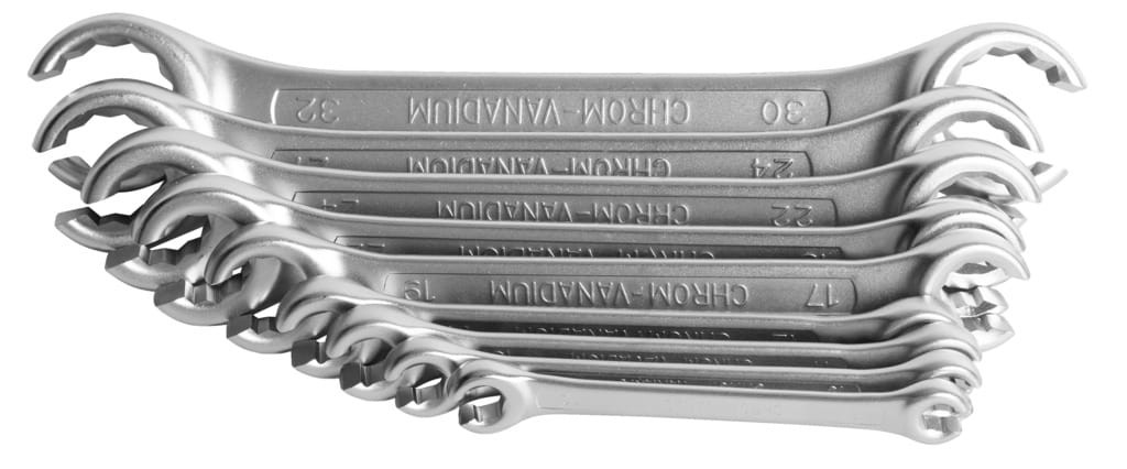 Zestaw kluczy oczkowych 8-32 9szt. odsadzanych obustronnie w kartonie Unior (612986)