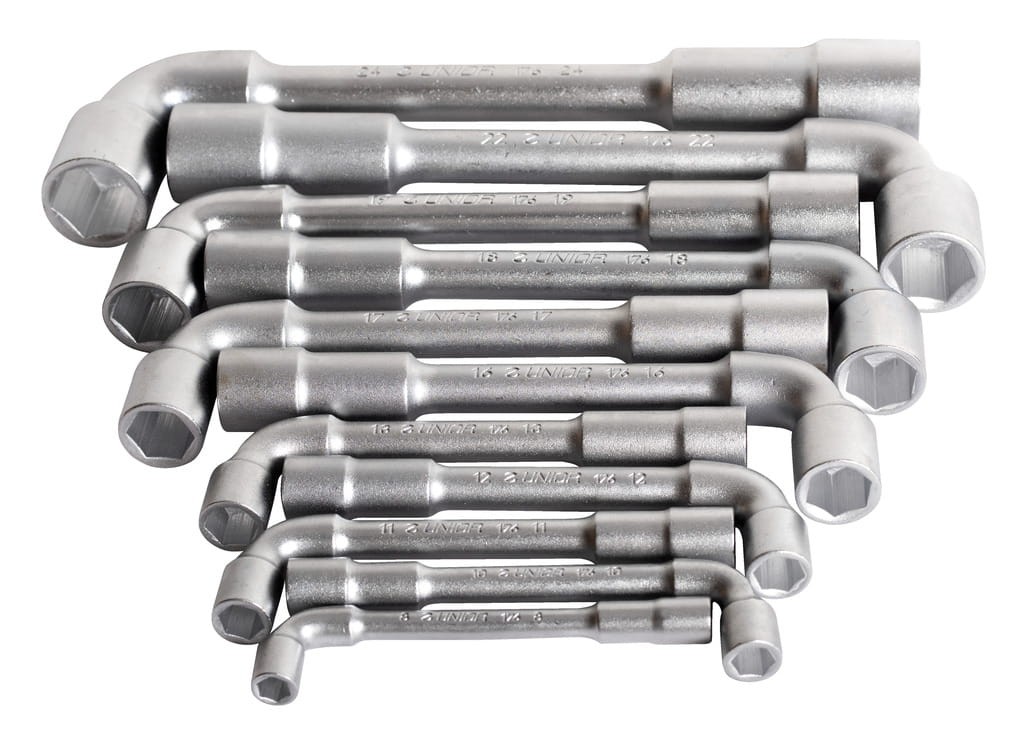 Zestaw kluczy nasadowych 8-24 11szt. kątowych sześciokątnych w kartonowym pudełku Unior (620582) 176CS11