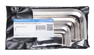 Zestawy kluczy trzpieniowych w plastikowym etui 3-19/10 Unior (601061) 220/3PB