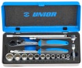 Zestaw nasadek w metalowym pudełku 1/4" 3/16"-9/16" /16 Unior (619414) 188BI12P16INCH