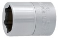 Zestaw kluczy nasadowych 3/8" w metalowej kasecie 6-22/24 Unior (612509) 239A