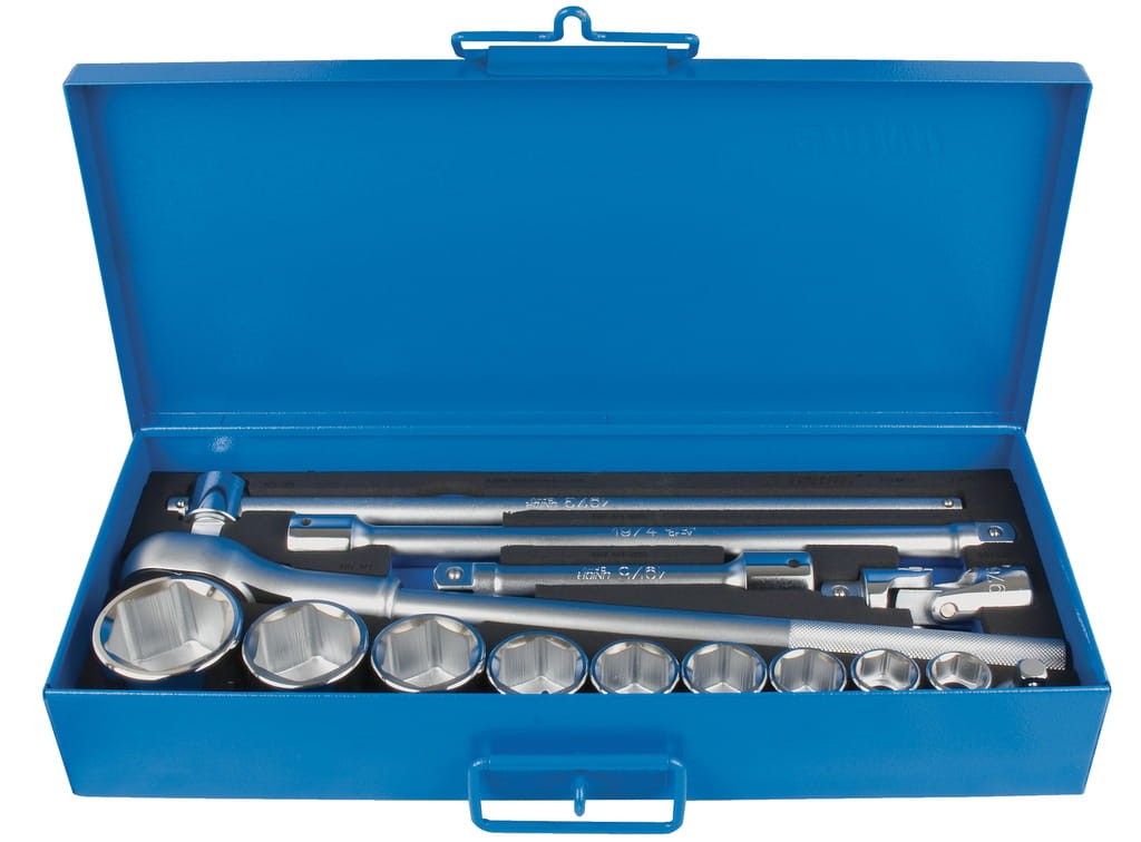 Zestaw nasadek 3/4" w metalowym pudełku. 22-55/15 Unior (619927) 197MB4