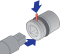Zestaw kluczy nasadowych 1/2" udarowych w plastikowej skrzynce 15-30/12 Unior (612507) 231/4PB2