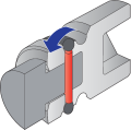 Zestaw kluczy nasadowych 1/2" udarowych Torx wew-zew 13szt. Unior (615227) 231/4PB4