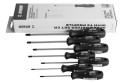 Zestaw wkrętaków Torx CR o profilu TX /7 Unior (617031) 621CS7CR