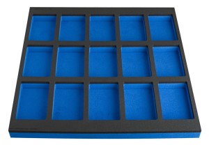 Wkładka piankowa SOS do szerokiej szafki narzędziowej stołu modułowego Unior (625586) vl990WD2