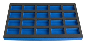 Wkładka piankowa SOS do wąskiej szafki narzędziowej stołu modułowego Unior (625589) vl990ND1