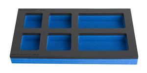 Wkładka piankowa SOS do wąskiej szafki narzędziowej stołu modułowego Unior (625619) vl990ND