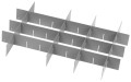Zestaw przegródek do małych szuflad w wózkach 940E i 940EV Unior (622597) 940ES3A