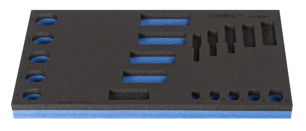 Wkładka narzędziowa SOS na fajkowe klucz nasadowe Unior (621227) vl964/18BSOS