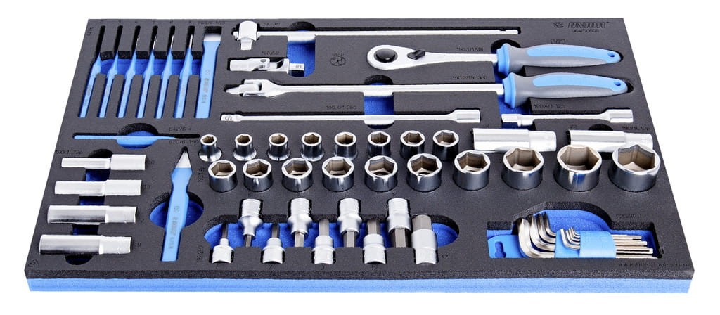 Zestaw kluczy nasadowych na wkładce SOS Unior (623991) 964/50SOS