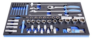 Zestaw kluczy nasadowych na wkładce SOS Unior (623991) 964/50SOS