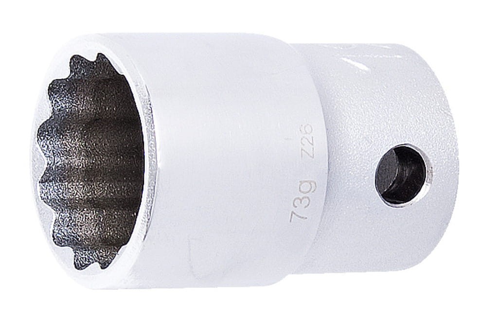 Nasadka 1/2" 12-kątna 30mm Unior (626159) 190/1 12p-H