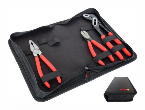 Zestaw szczypiec 3szt. polerowane 80KW 87800050 VBW