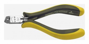 Szczypce tnące czołowe ESD dla elektroników 125mm ostrza bez skosu antystatyczne 622 87622005 VBW