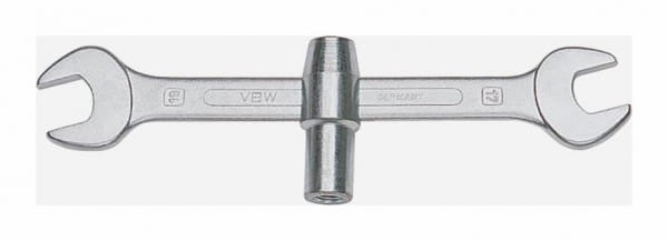 Klucz płaski 17x19mm M10 do urządzeń sanitarnych 145 87145005 VBW