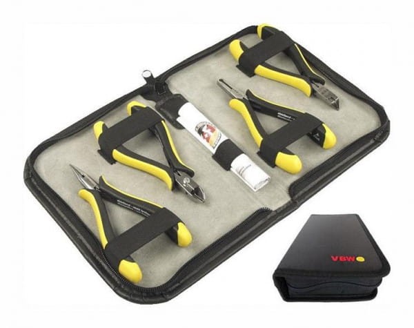 Zestaw szczypiec ESD w etui piórniku 4szt. 60e 87991605 VBW