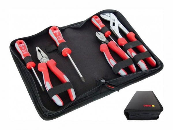 Zestaw szczypiec i wkrętaków 6szt. polerowane 80PWS 87800040 VBW