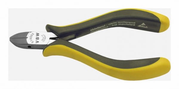Szczypce tnące boczne ESD dla elektroników 120mm z zaciskiem do drutu antystatyczne 614 87614005 VBW