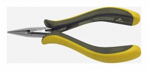 Szczypce półokrągłe ESD dla elektroników 130mm antystatyczne 612 87612005 VBW