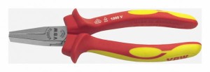 Szczypce płaskie krótkie VDE 1000V 160mm szczęki wzmocnione 600 87600010 VBW