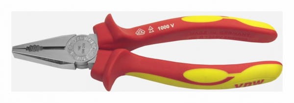 Szczypce uniwersalne VDE 1000V 180mm szczęki wzmocnione 596 87596210 VBW