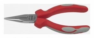 Szczypce półokrągłe dla mechaników długie L 140mm szczęki wzmocnione 569 87569105 VBW