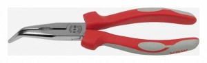 Szczypce półokrągłe odgięte 45 stopni z ostrzem tnącym L 160mm szczęki wzmocnione 526 87526100 VBW