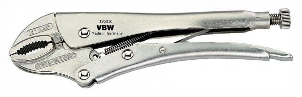 Szczypce zaciskowe L 180mm rozwarcie 22mm z obcinakiem do drutu 195 87195005 VBW