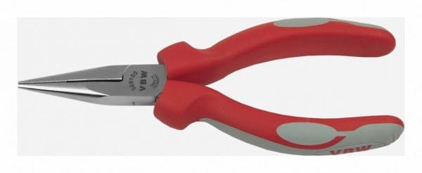 Szczypce półokrągłe dla mechanika długie L 160mm szczęki wzmocnione 569 87569110 VBW