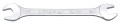 Klucz płaski 5,5x7 dwustronny Unior (600060) 110/1 z polerowaną główką