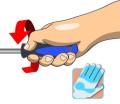 Wkrętak Torx TBI o profilu TX10 Unior (611726) 621TBI