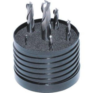 Zestaw frezów węglikowych 3-10mm trzpieniowych 3 ostrza 6szt. SwissTech SWT1614890A