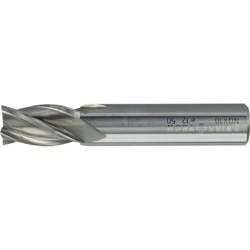 Frez węglikowy 4mm trzpieniowy 4 ostrza krótki SwissTech SWT1615004A PRO-21