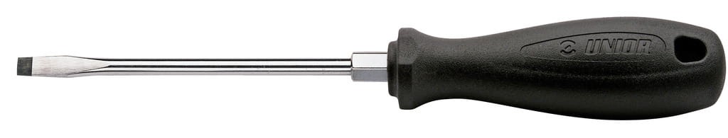 Wkrętak płaski CR z sześciokątnym zabierakiem 1.2X6.5X125 Unior (616323) 600CR