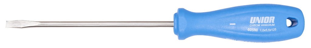 Wkrętak płaski 1.0X5.5X125 Unior (616424) 605NI Wyprzedaż