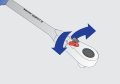 Pokrętło 1/2" z mechanizmem zapadkowym przegubowe 1/2" Unior (618369) 190.1/1FBI AP Wyprzedaż