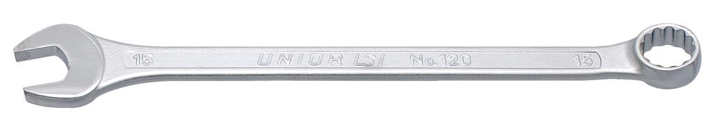 Klucz płasko-oczkowy 1" długi Unior (618503) 120/1