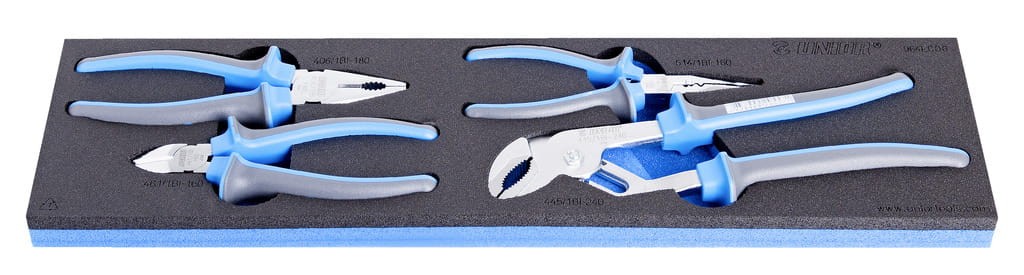 Zestaw sczypiec BI na wkładce SOS /4 Unior (621291) 964ECO6