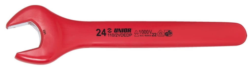 Klucz jednostronny płaski izolowany VDE 28mm Unior (621579) 110/2VDEDP