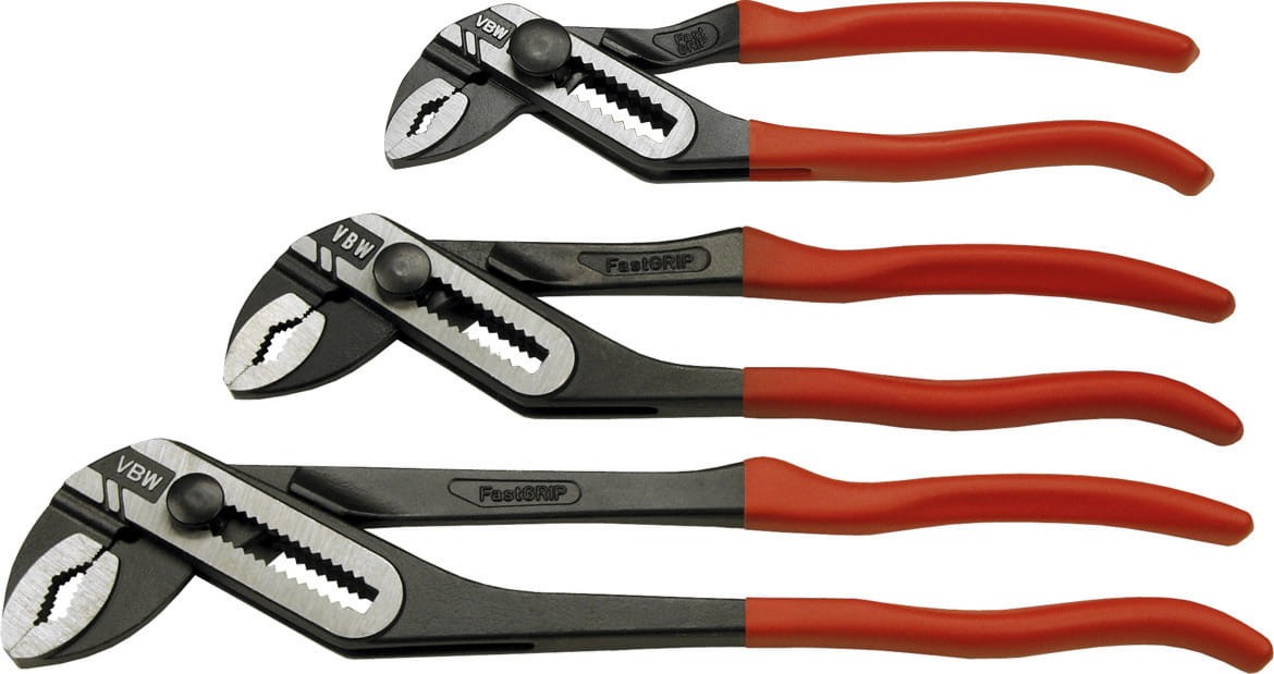 Zestaw szczypiec nastawnych do rur 3szt. 182/3S 87182900 VBW