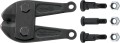 Szczęki wymienne z kompletem śrub do nożyc 437 002 (460mm) 437-1 87437131 VBW