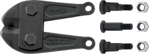 Szczęki wymienne z kompletem śrub do nożyc 437 002 (460mm) 437-1 87437131 VBW