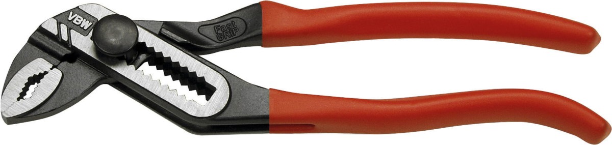 Szczypce nastawne do rur Cob FastGrip 1.25" L 180mm z przyciskiem zwalniającym 182 87182005 VBW