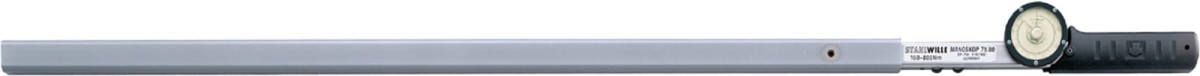Klucz dynamometryczny zegarowy 160-800Nm 3/4" (120-600 ft.lb) Stahlwille 50030080