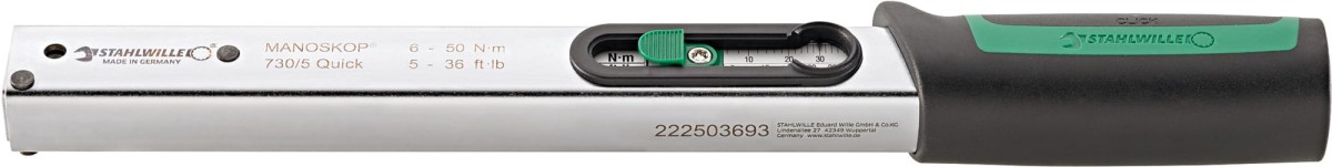 Klucz dynamometryczny 20-100Nm (15-72,5 ft.lb) uchwyt 9x12mm QUICK (50180010) Stahlwille 50184010