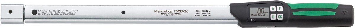 Klucz dynamometrczny 65-650Nm elektroniczny uchwyt 22x28mm Stahlwille 96501965